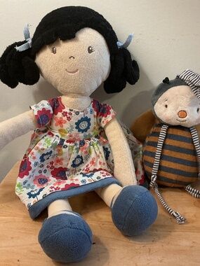 Bonnie’s Lilac Rag Doll and Bunnies by the Bay Bumble Bee